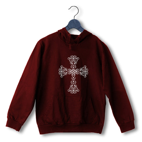 Fancy cross Christianity Hooded SweatShirts