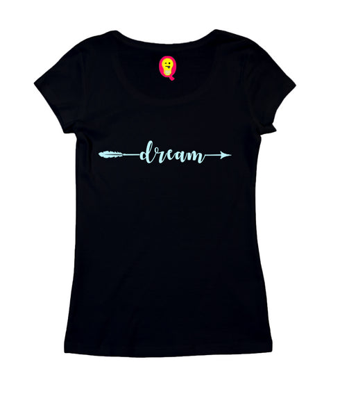 Dream arrow Christianity Womens Tshirts