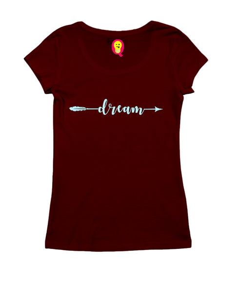 Dream arrow Christianity Womens Tshirts