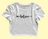 Believe arrow Christianity Womens Crop Tops
