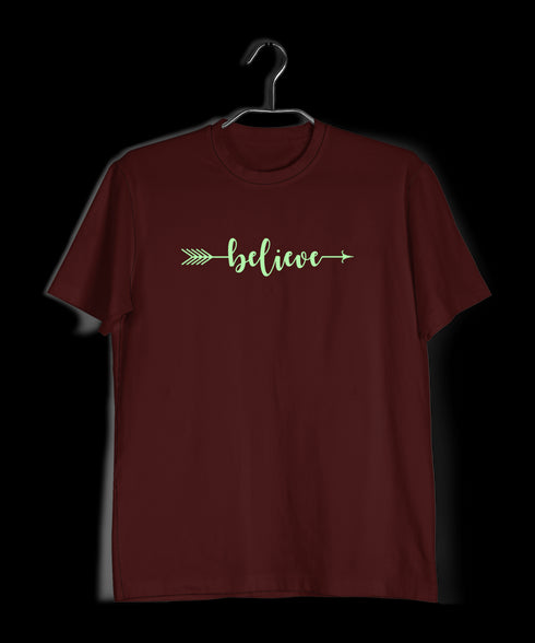 Believe arrow Christianity Mens TShirts