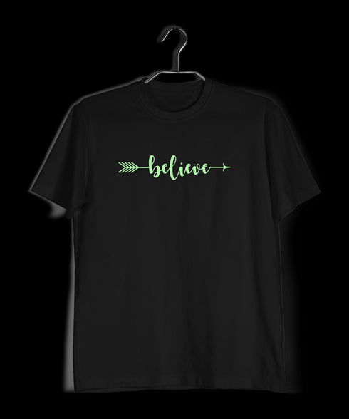Believe arrow Christianity Mens TShirts