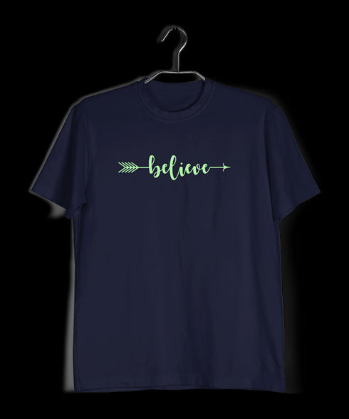 Believe arrow Christianity Mens TShirts