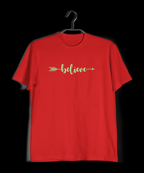 Believe arrow Christianity Mens TShirts