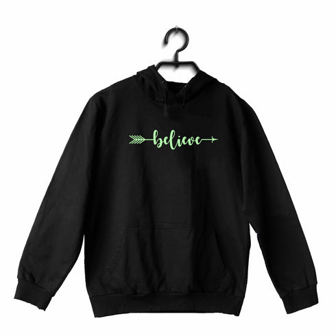 Believe arrow Christianity Hooded SweatShirts
