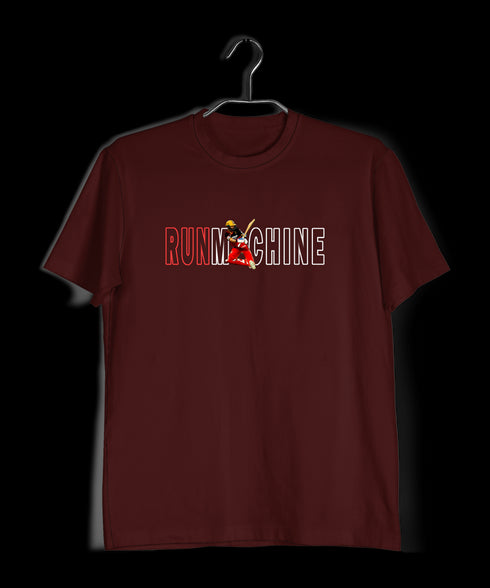 Quirkipedia Kohli- Run Machine Cricket IPL Mens TShirts