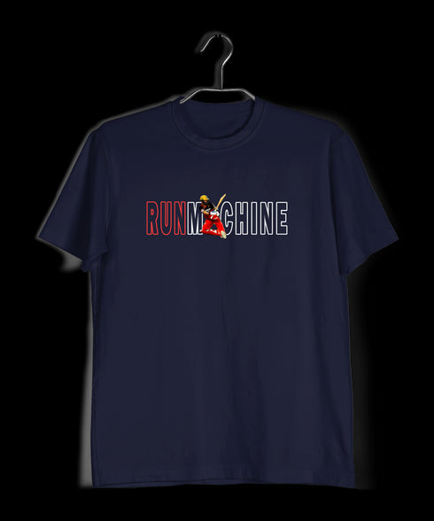Quirkipedia Kohli- Run Machine Cricket IPL Mens TShirts