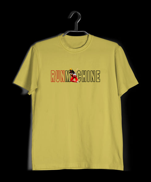 Quirkipedia Kohli- Run Machine Cricket IPL Mens TShirts
