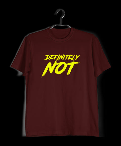 Quirkipedia Definitely NOT Cricket IPL Mens TShirts