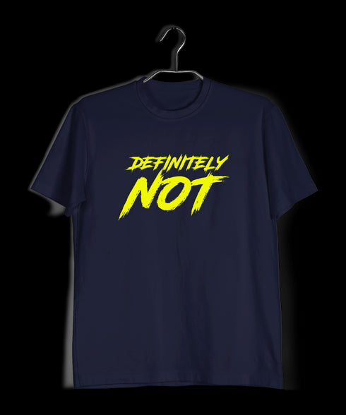 Quirkipedia Definitely NOT Cricket IPL Mens TShirts