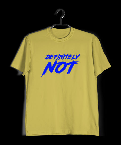 Quirkipedia Definitely NOT Cricket IPL Mens TShirts