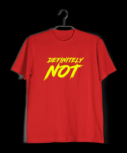Quirkipedia Definitely NOT Cricket IPL Mens TShirts