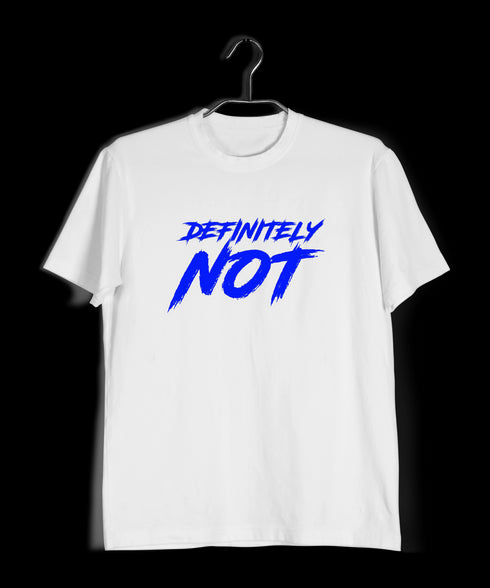 Quirkipedia Definitely NOT Cricket IPL Mens TShirts