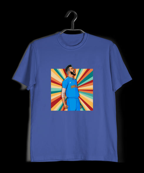 Hardik Pandya Blast Cricket Mens TShirts
