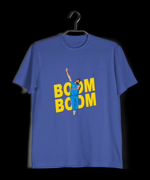 Boom boom Bumrah Cricket Mens TShirts