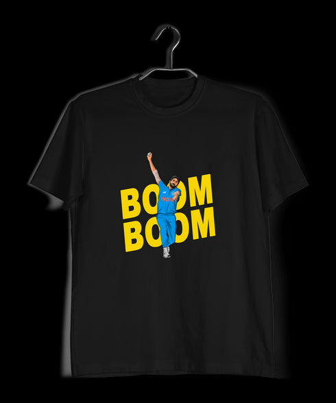 Boom boom Bumrah Cricket Mens TShirts