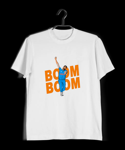 Boom boom Bumrah Cricket Mens TShirts