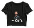 Quirkipedia Mr. Cool - Kane Williamson Cricket Womens Crop Tops