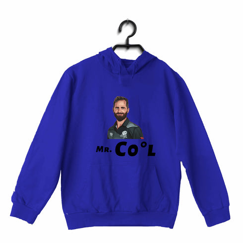 Quirkipedia Mr. Cool - Kane Williamson Cricket Hooded SweatShirts