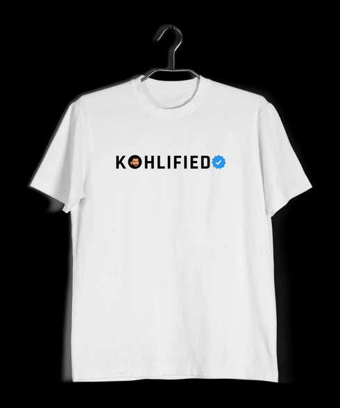 Quirkipedia Kohlified Verified Cricket Mens TShirts
