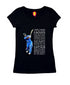 Quirkipedia WC 2011 - India Last Ball Commentary Cricket Womens Tshirts