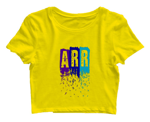 ARR 1 A R Rahman Womens Crop Tops