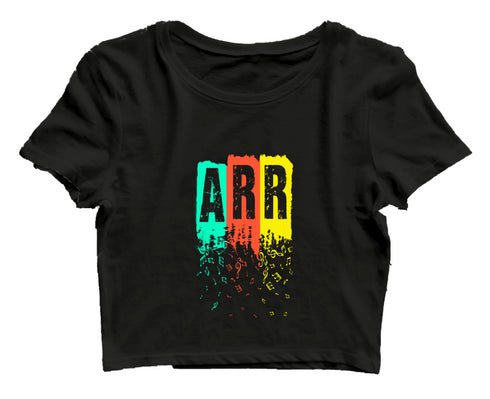 ARR 1 A R Rahman Womens Crop Tops