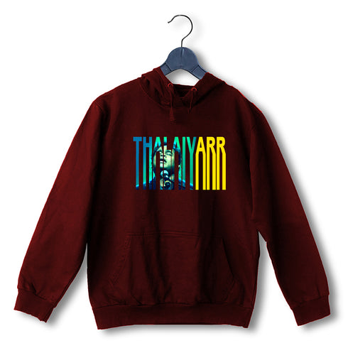 Quirkipedia ThalaivARR ARR ARR Hooded SweatShirts
