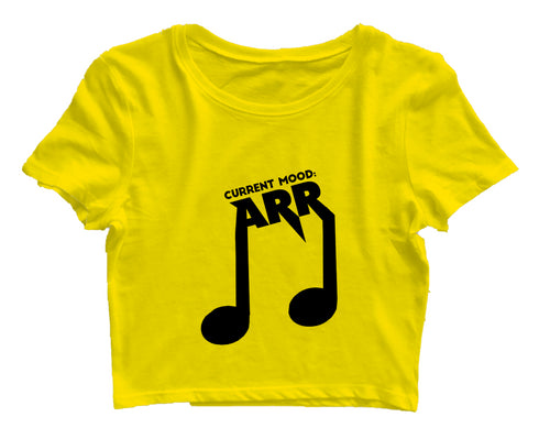 Quirkipedia ARR 5 ARR ARR Womens Crop Tops