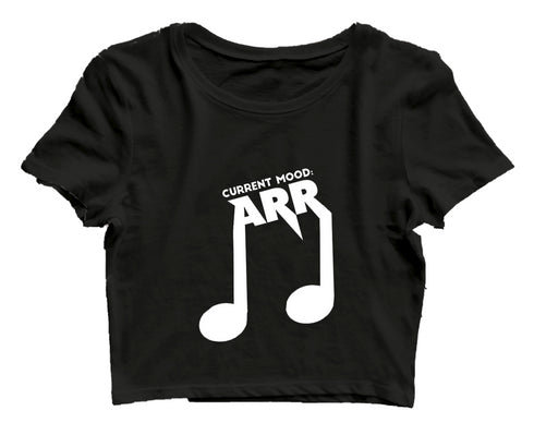 Quirkipedia ARR 5 ARR ARR Womens Crop Tops