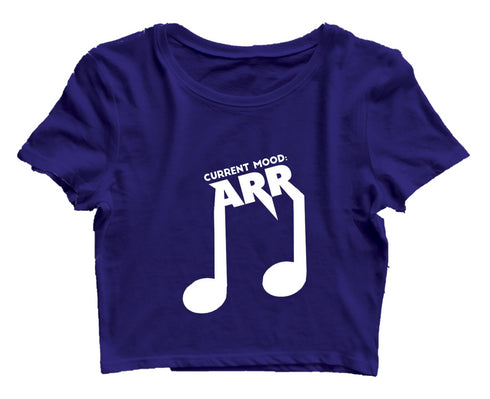 Quirkipedia ARR 5 ARR ARR Womens Crop Tops