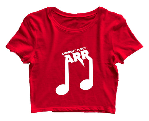 Quirkipedia ARR 5 ARR ARR Womens Crop Tops