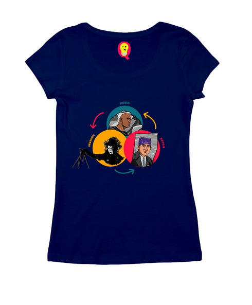 Aaramkhor Rock Paper Scissor Web Series Pop Culture summer-22 Womens Tshirts