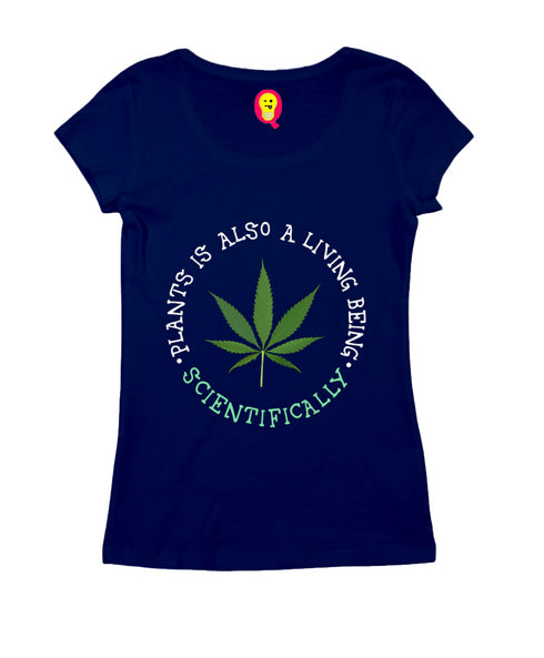 Aaramkhor Plants is also a living being Tamil Tamil summer-22 Womens Tshirts