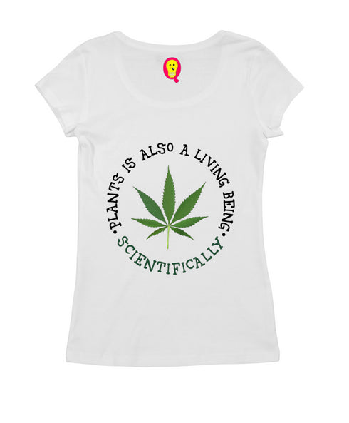 Aaramkhor Plants is also a living being Tamil Tamil summer-22 Womens Tshirts