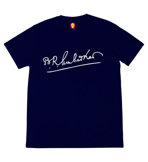 Aaramkhor Dr Ambedkar signature Ambedkar Politics summer-22 Mens TShirts