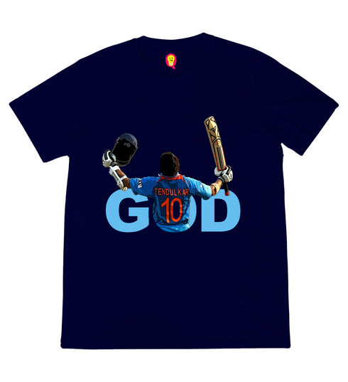 Aaramkhor Sachin God Cricket Cricket summer-22 Mens TShirts
