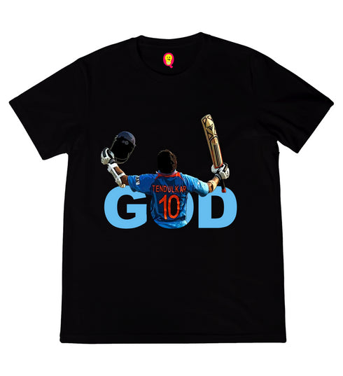 Aaramkhor Sachin God Cricket Cricket summer-22 Mens TShirts