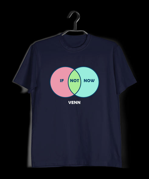 Quirkipedia If not now, Venn Diagram Science Nerd Mens TShirts