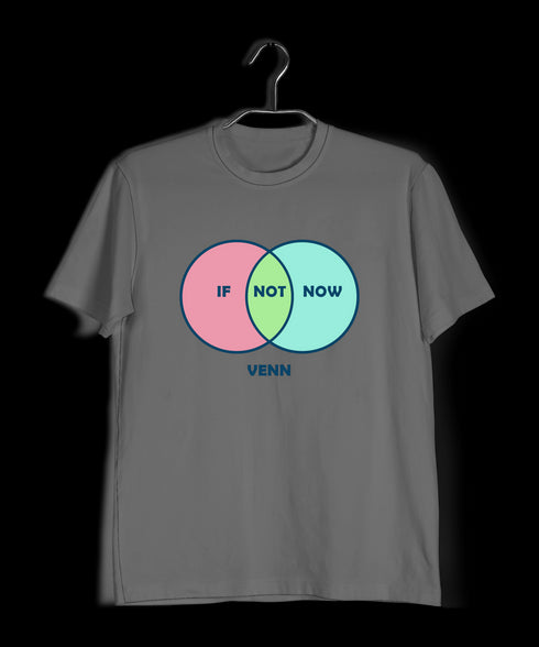 Quirkipedia If not now, Venn Diagram Science Nerd Mens TShirts