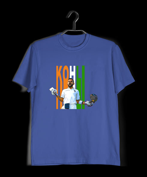 Quirkipedia Virat Kohli Cricket Sports summer-22 Mens TShirts