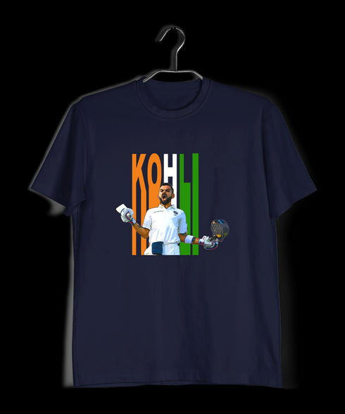 Quirkipedia Virat Kohli Cricket Sports summer-22 Mens TShirts