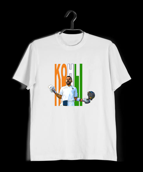 Quirkipedia Virat Kohli Cricket Sports summer-22 Mens TShirts