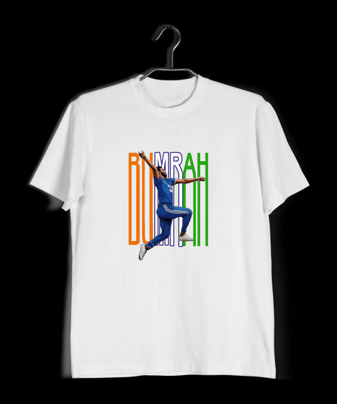 Quirkipedia Bumrah Cricket Sports summer-22 Mens TShirts