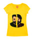 Mohanlal vs Mammootty - Face-Off Style Malayalam Movies Womens Tshirts