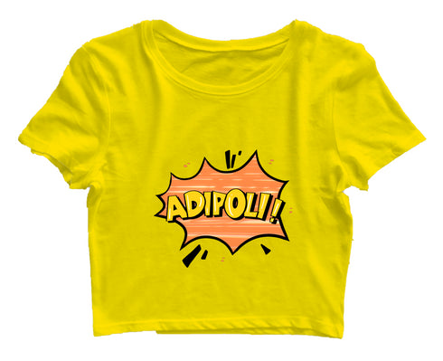 Quirkipedia Adipoli - Malayalam Malayalam Kerala Womens Crop Tops
