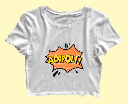Quirkipedia Adipoli - Malayalam Malayalam Kerala Womens Crop Tops