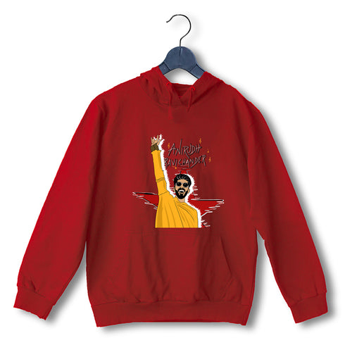 Quirkipedia Anirudh Ravichander Tamil Music Hooded SweatShirts