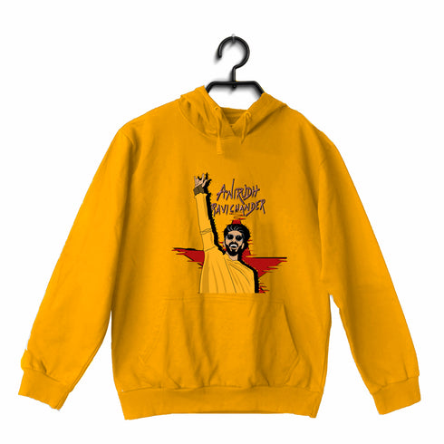 Quirkipedia Anirudh Ravichander Tamil Music Hooded SweatShirts
