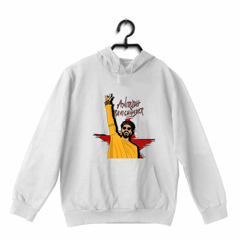 Quirkipedia Anirudh Ravichander Tamil Music Hooded SweatShirts